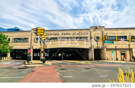 Newark Penn Train Station in Newark - New Jersey, United States Newark Penn Train Station in Newark - New Jersey, United States 107617821
