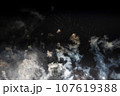 煙テクスチャ 107619388
