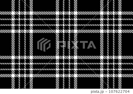 Texture fabric plaid of seamless background textile with a tartan check vector pattern. 107622704
