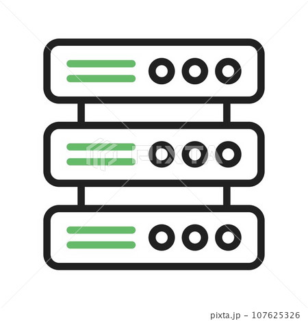 Server icon vector image.のイラスト素材 [107625326] - PIXTA