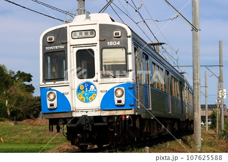 【豊橋鉄道】1800系（渥美線：大清水〜老津） 107625588