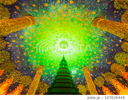 バンコク　ワット・パクナム 107626448