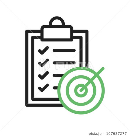 Goals icon vector image.のイラスト素材 [107627277] - PIXTA