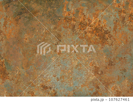 Old rusty metal texture. Grunge background wallpaper Old rusty metal texture. Grunge background wallpaper 107627461