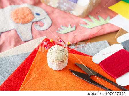 手提げバッグをハンドメイド 通園通学グッズ 入園準備 手提げバッグをハンドメイド 通園通学グッズ 入園準備 107627592