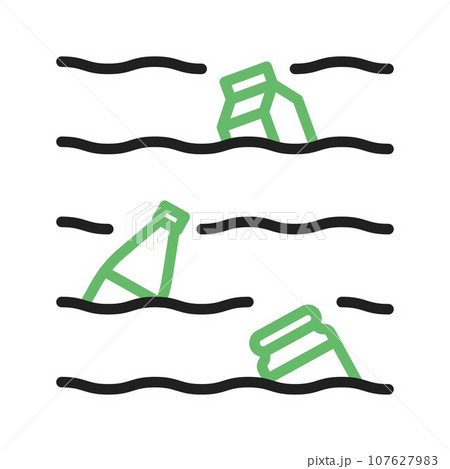 Contamination icon vector image. Contamination icon vector image. 107627983