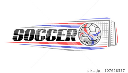 Vector logo for Soccer Vector logo for Soccer 107628537