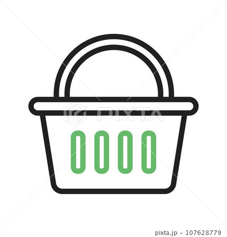 Basket icon vector image. Basket icon vector image. 107628779
