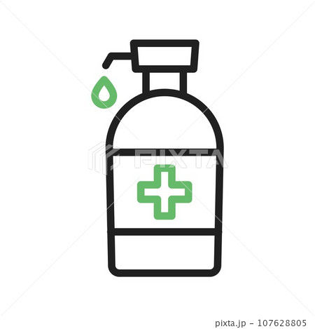 Antiseptic icon vector image. 107628805