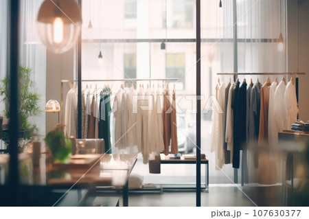 Elegant Storefront Decor Elegant Storefront Decor 107630377