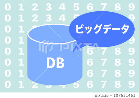 データベースに蓄積されたビッグデータ 107631463