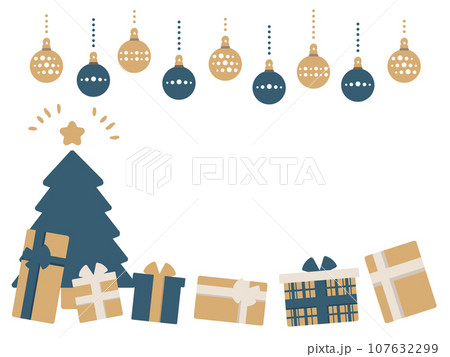 クリスマス　イラスト　セット 107632299