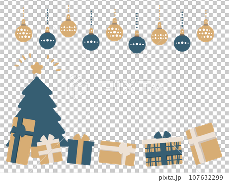 クリスマス　イラスト　セット 107632299