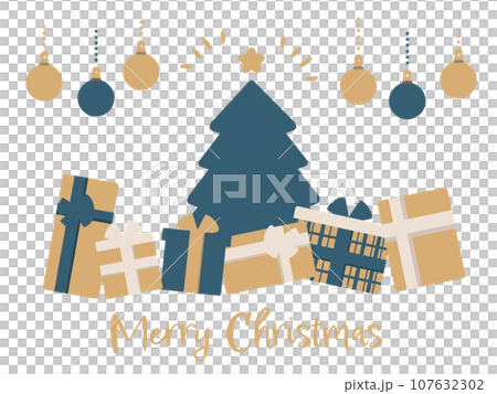 Christmas illustration set 107632302