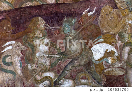 Triumph of Death frescoe, Camposanto, Pisa, Italy Triumph of Death frescoe, Camposanto, Pisa, Italy 107632796