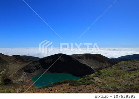登山道から見た景色 登山道から見た景色 107639595