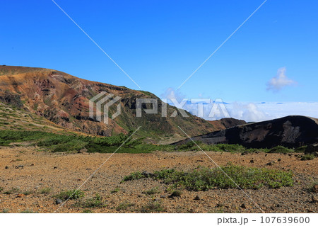 登山道から見た景色 登山道から見た景色 107639600