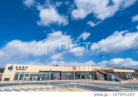 「宮城県」道の駅大谷海岸の風景 気仙沼 「宮城県」道の駅大谷海岸の風景 気仙沼 107641203