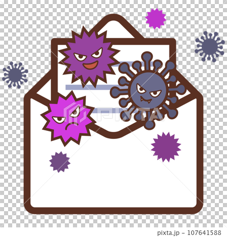 Virus email (opened) 107641588