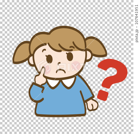 Hatena? A nursery school girl wonders.ai Hatena? A nursery school girl wonders.ai 107641951