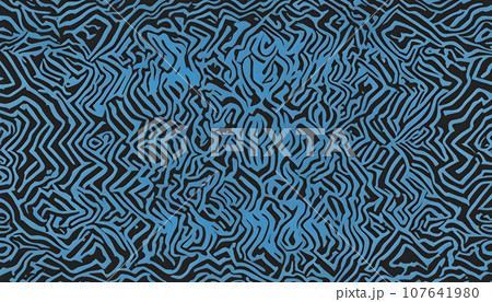 黒と青のグラデーションのある背景 107641980