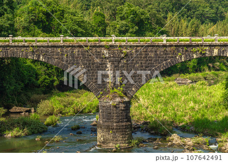 赤松橋　大分県日出町　石橋 107642491