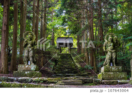 両子寺　仁王像　大分県国東市 107643004