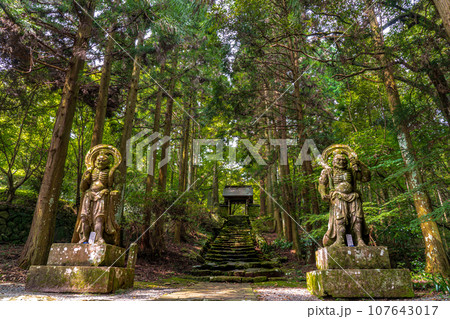 両子寺　仁王像　大分県国東市 107643017