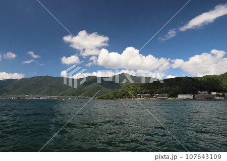 河口湖 景色 風景 107643109