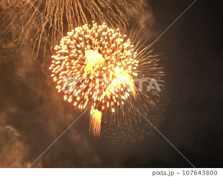 夏の夜空の花火大会 夏の夜空の花火大会 107643800
