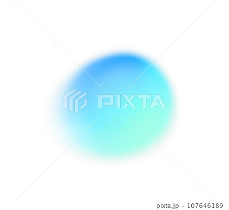 Color gradient round shape vector abstract background. Bright watercolor effect mesh with transparent part along the border, organic form Color gradient round shape vector abstract background. Bright watercolor effect mesh with transparent part along the border, organic form 107646189