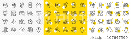 Outline Money change, Coffee maker and Timer line icons pack for web with Leadership, Chemistry beaker, Fuel price line icon. 3d app, Wallet, Ad pictogram icon. Covid app, Ranking star. Vector Outline Money change, Coffee maker and Timer line icons pack for web with Leadership, Chemistry beaker, Fuel price line icon. 3d app, Wallet, Ad pictogram icon. Covid app, Ranking star. Vector 107647590