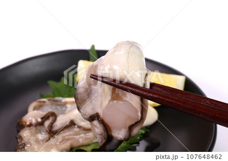 生がきを食べる 生がきを食べる 107648462