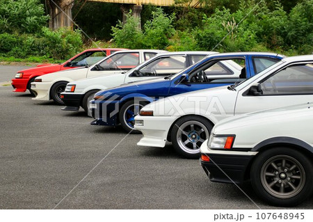 芋煮会に集まったAE86(ハチロク) 芋煮会に集まったAE86(ハチロク) 107648945