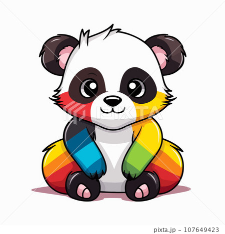 Badger tshirt design graphic, cute happy kawaii style 107649423