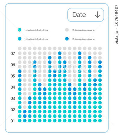 Infographic dashboard. Admin panel. Vector illustrarion The information was presented in clear and concise manner The financial report showcased companys financial performance The analysis digital 107649487