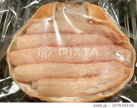 香住ガニ 香箱造り 写真素材 香住ガニ 香箱造り 写真素材 107650516