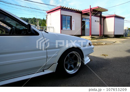 芋煮会へ向かうツーリング途中で立ち寄った… 奥羽本線・関根駅とAE86(ハチロク) 芋煮会へ向かうツーリング途中で立ち寄った… 奥羽本線・関根駅とAE86(ハチロク) 107653209