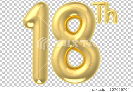 Number 3D Render 107656704