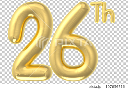 Number 3D Render Number 3D Render 107656716