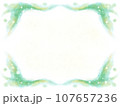 ふんわりした枠（緑） 107657236