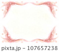 ふんわりした枠（赤） 107657238