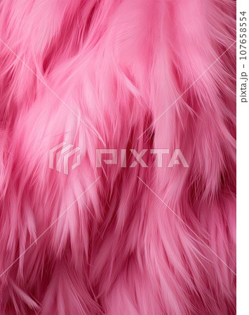some pink feathers on a black background with space for your text or image in the top right corner, and bottom left corner 107658554