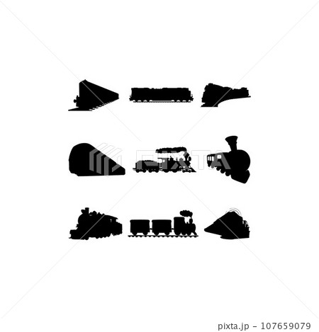 locomotive train transportation illustration design locomotive train transportation illustration design 107659079