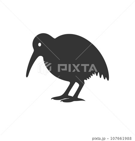 Kiwi bird icon Kiwi bird icon 107661988