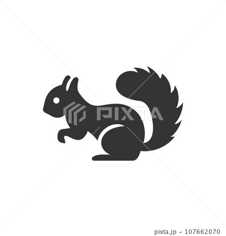 Squirrel icon 107662070