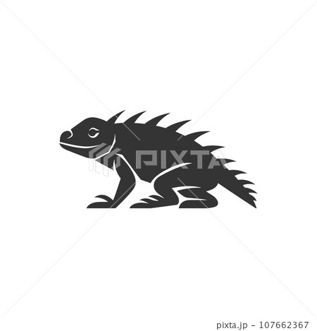 Spike reptile icon 107662367