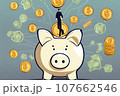 無駄なお金を使わないで貯金する 107662546
