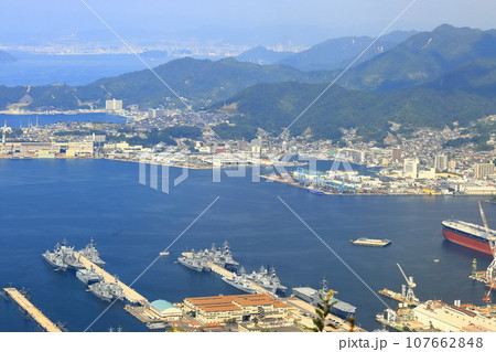 【広島県】アレイからすこじまの眺望(海上自衛隊・艦隊) 【広島県】アレイからすこじまの眺望(海上自衛隊・艦隊) 107662848