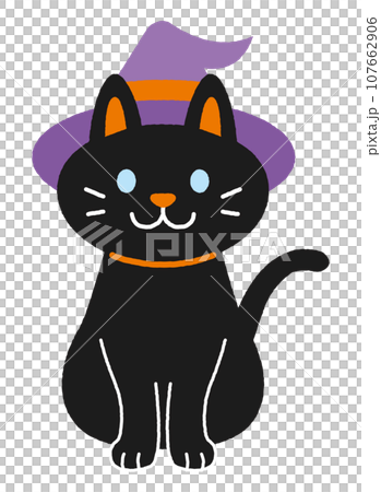 ハロウィン黒猫 服なし ハロウィン黒猫 服なし 107662906